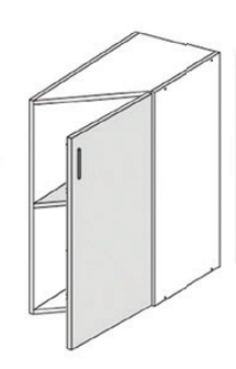 Vinopäätykaappi - Alakaapin rungot - PVO - 1