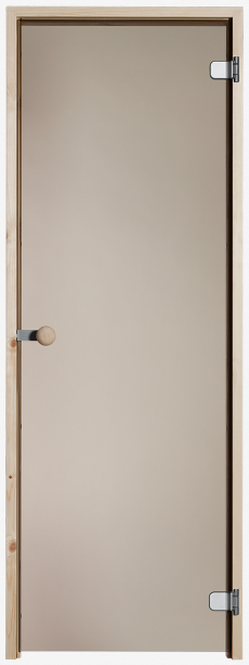 Saunan lasiovi pronssi - Saunanovet - VIHTA7x19P - 1