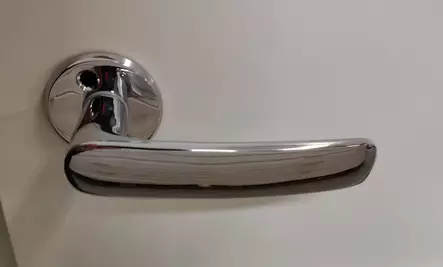 UO-Painike Kromattu - Ulko-ovien helat ja painikkeet - 1056MSCR - 1