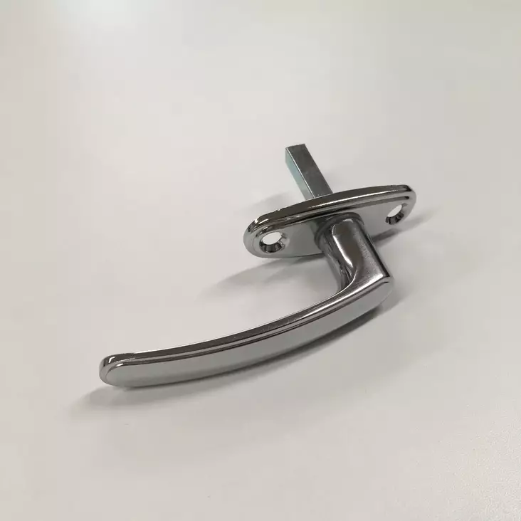 Ikkunan kiintopainike kromi, ovaali kanta - Ikkunoiden helat ja lisätarvikkeet - 502CR - 1