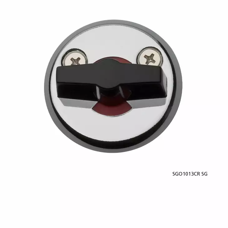 SG vääntönuppi, kromi - Väliovien helat ja painikkeet - SGO1013CR - 1