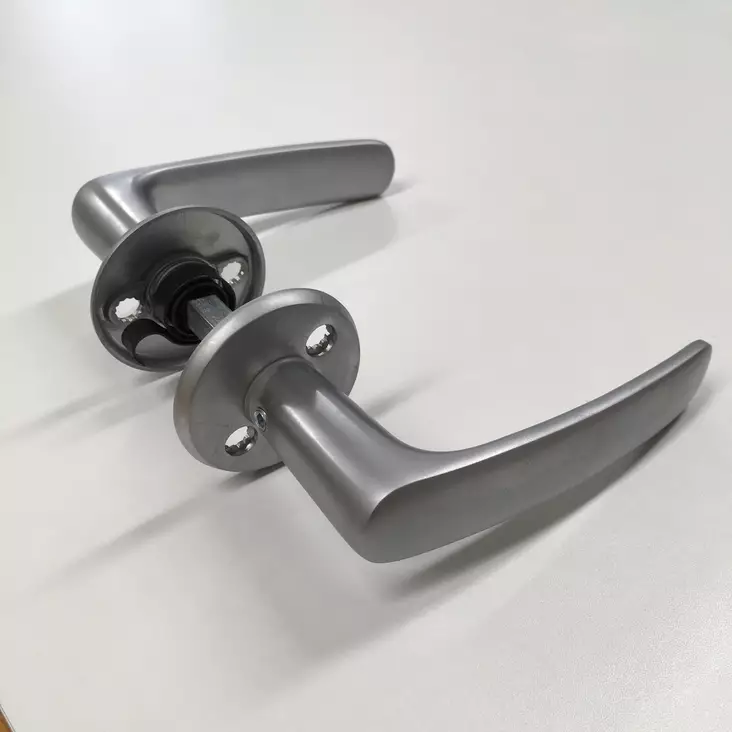 UO-Painike Satiinikromi - Ulko-ovien helat ja painikkeet - 1056MSSCR - 1