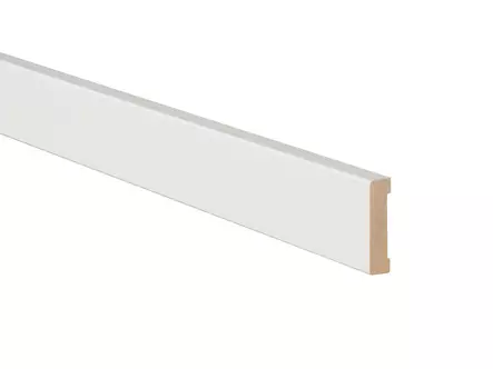 Peitelista valkoinen 12x42x2200 mm - Listat - A9085PKT - 1