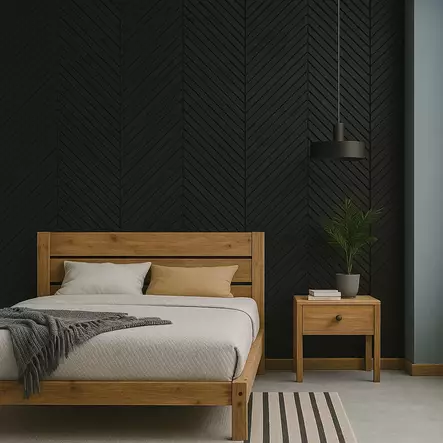 Akustiikkalevy Umbra Musta - Paneelit - JVWP-A600P-MUMU - 1