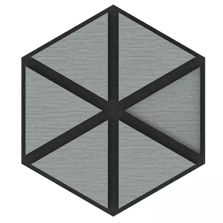 Akustiikkalevy Modulus Hexalus harmaa - Äänieristyslevyt - JVWP-A3026K-HAMU - 1