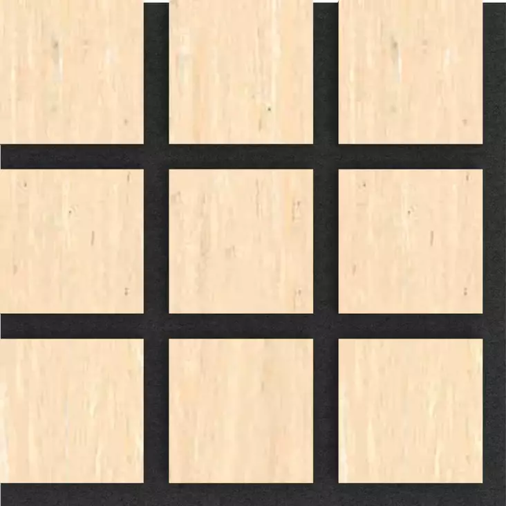 Akustiikkalevy Gridus koivu - Äänieristyslevyt - JVWP-A3030N-TAMU - 1