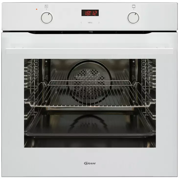 GRAM IO 20642-92 Erillisuuni, 77 l, valkoinen - Uunit - IO2064292 - 1