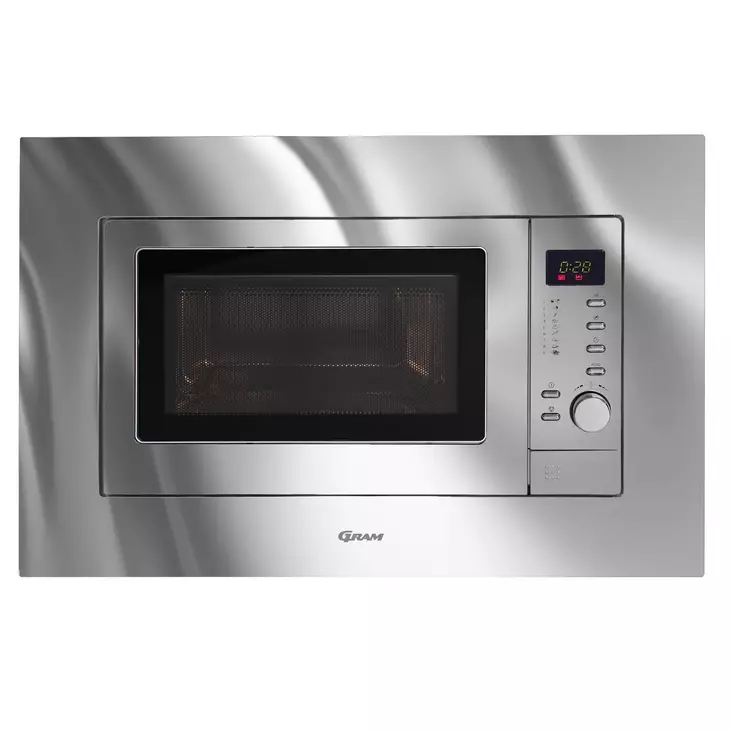 GRAM IM 2611-90 W Integroitava mikroaaltouuni 20 l, valkoinen - Mikroaaltouunit - IM261190W - 1