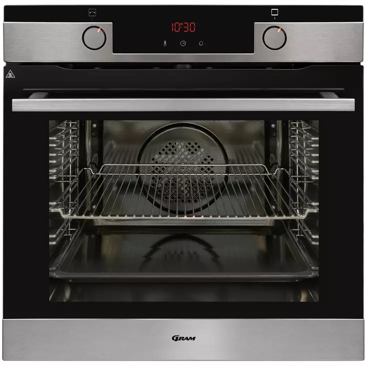 GRAM IOP 20663-92 X Erillisuuni, 77 l pyrolyysi, paistomittarilla, teräs - Uunit - IOP2066392X - 1