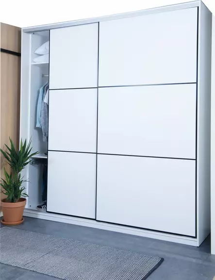 Stella-liukuovet ja -rungot - Liukuovet ja kaapit tilausmallistosta - STELLAESITTELY - 2